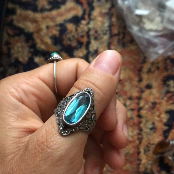 Stamped Sterling Silver Ring - Picture 2 of 5